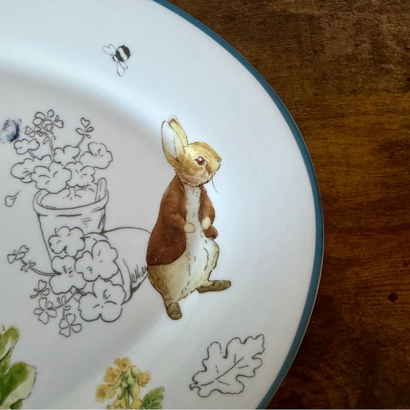 Peter Rabbit Platter Zrike Beatrix Potter Oval Serving Plate 13 5/8 x 9 3/8 - Picture 2 of 8